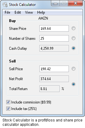 employee stock options tax calculator